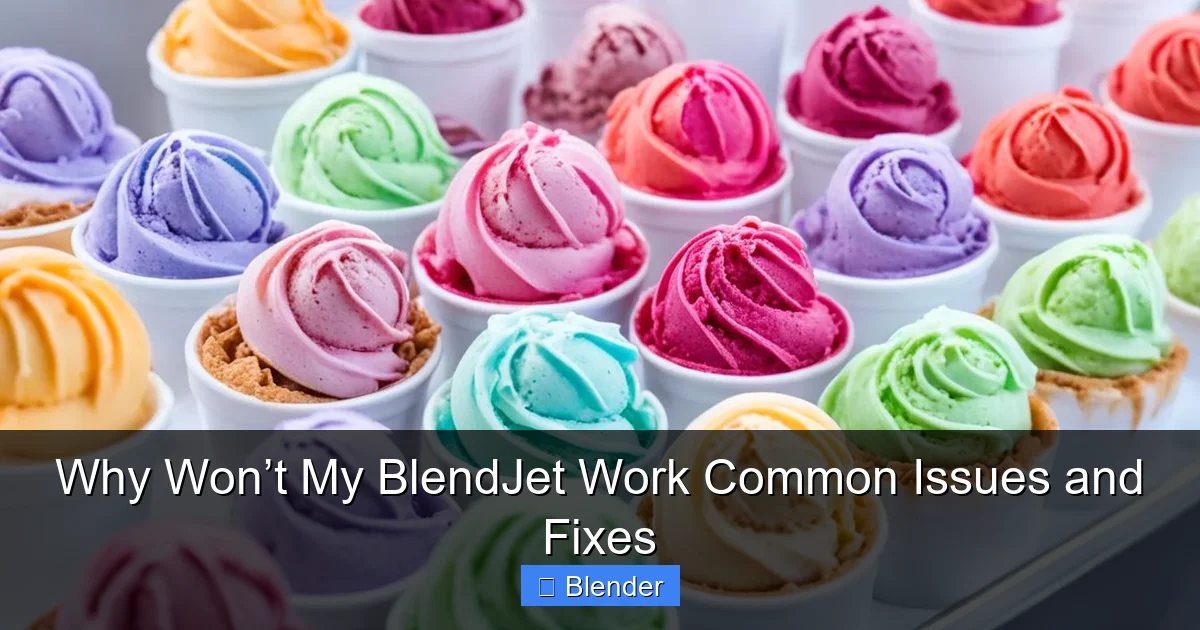 Why Won’t My BlendJet Work Common Issues and Fixes - content1 visual guide