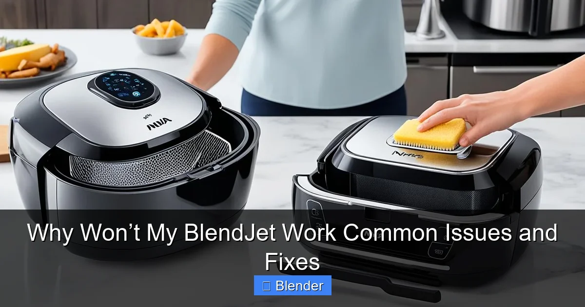 Why Won’t My BlendJet Work Common Issues and Fixes - content2 visual guide