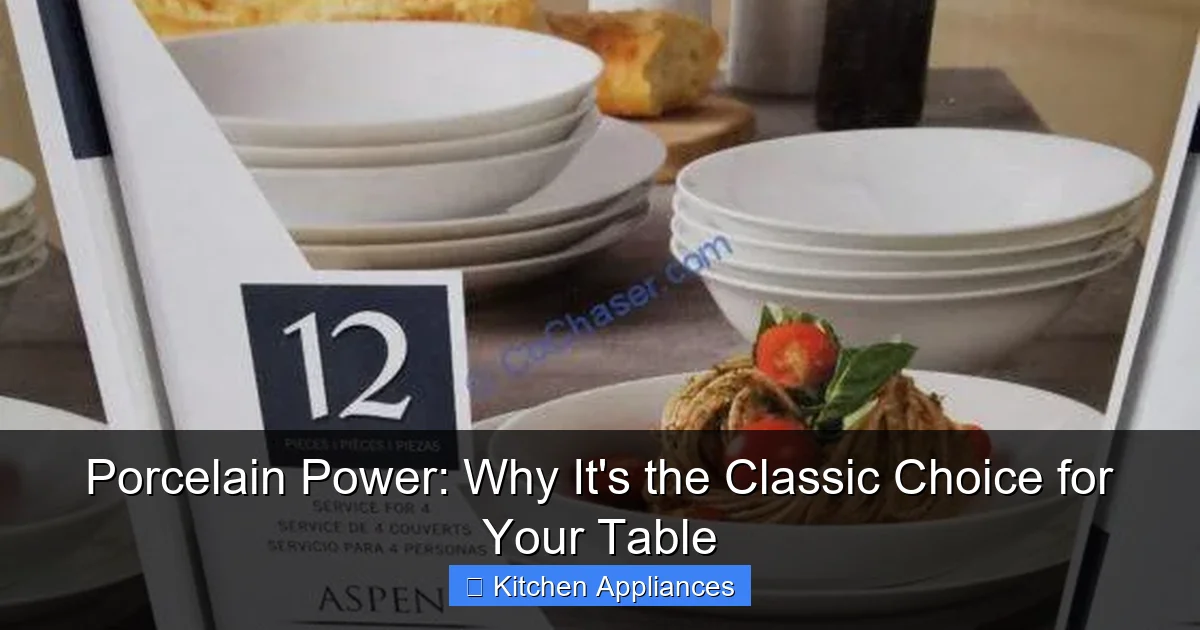 Porcelain Power: Why It's the Classic Choice for Your Table - content2 visual guide