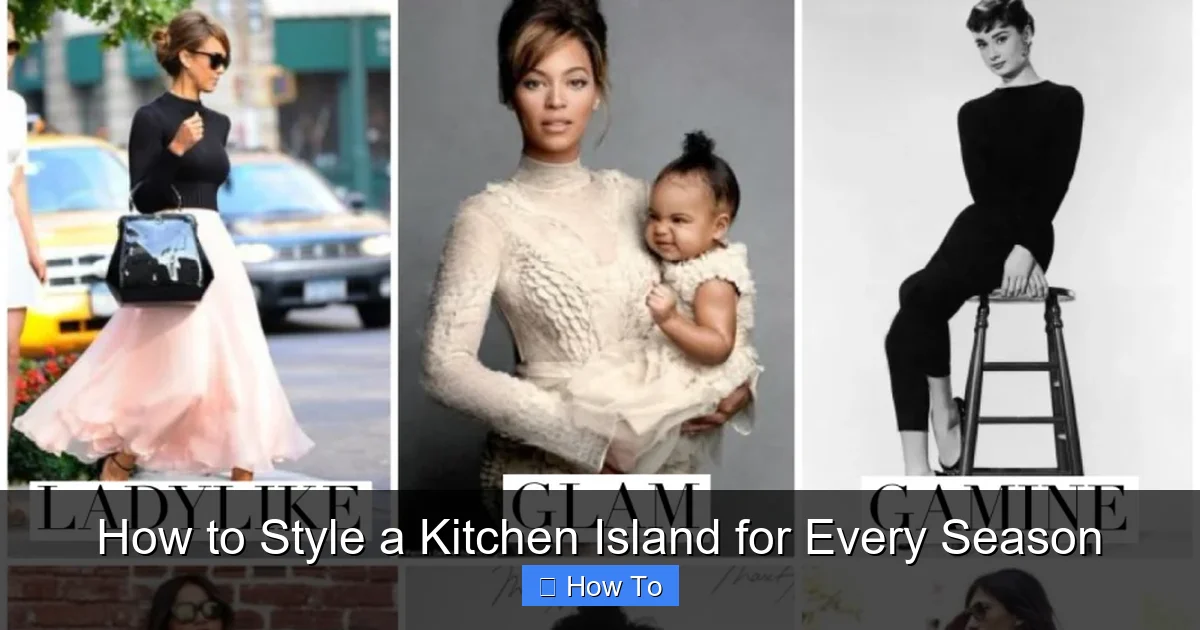 How to Style a Kitchen Island for Every Season - content1 visual guide
