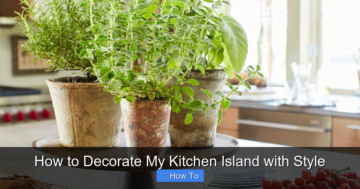 How to Decorate My Kitchen Island with Style - content1 visual guide