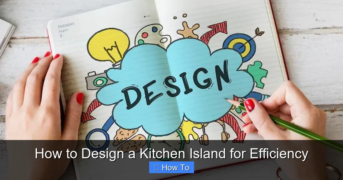 How to Design a Kitchen Island for Efficiency - content2 visual guide
