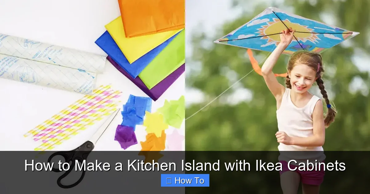 How to Make a Kitchen Island with Ikea Cabinets - content1 visual guide