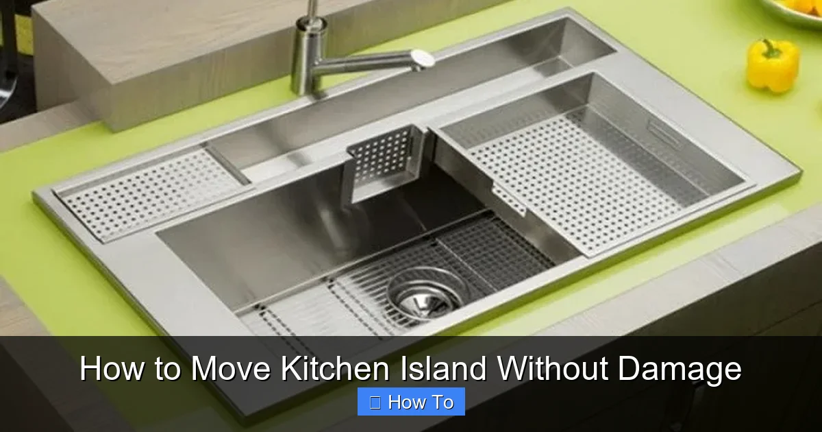 How to Move Kitchen Island Without Damage - content2 visual guide