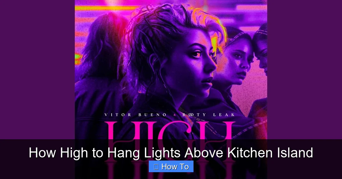How High to Hang Lights Above Kitchen Island - content2 visual guide