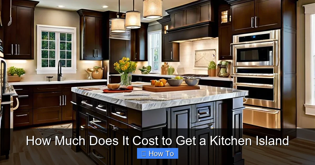 How Much Does It Cost to Get a Kitchen Island - content1 visual guide