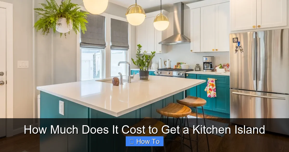 How Much Does It Cost to Get a Kitchen Island - content2 visual guide
