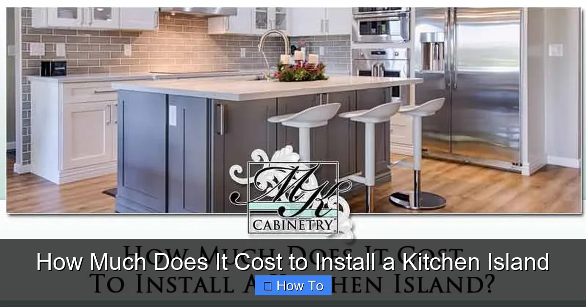 How Much Does It Cost to Install a Kitchen Island - content1 visual guide