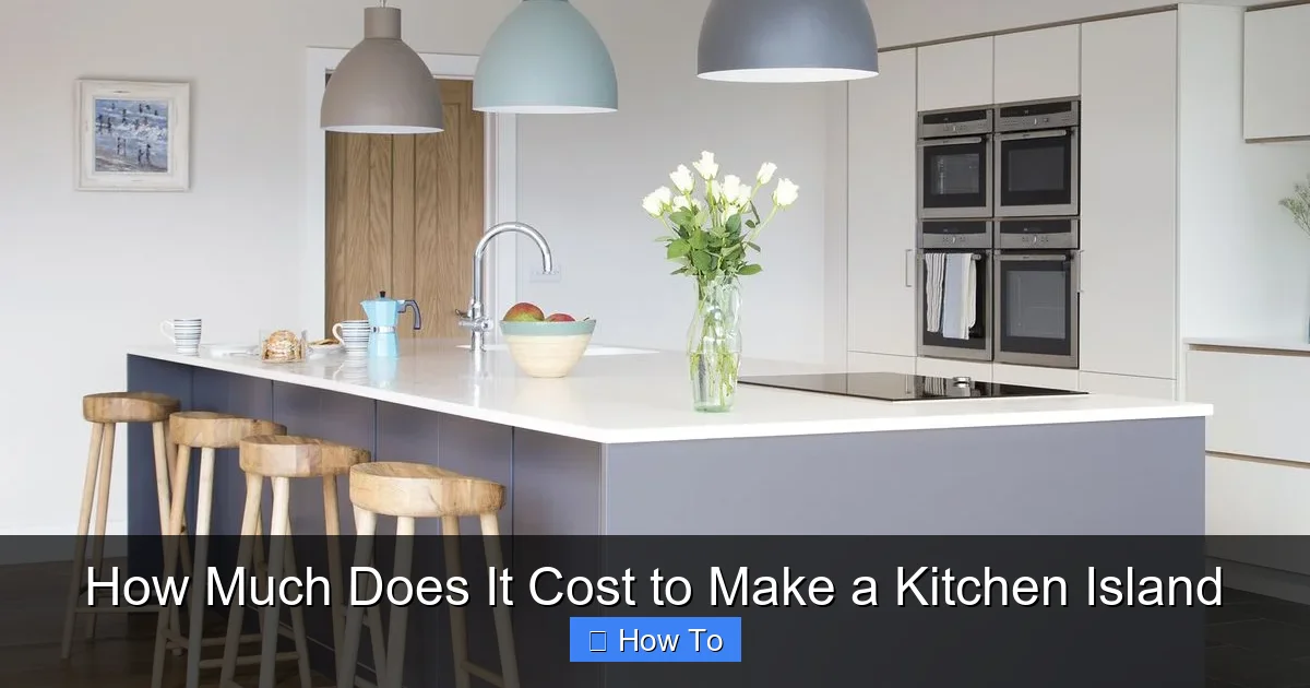 How Much Does It Cost to Make a Kitchen Island - content1 visual guide