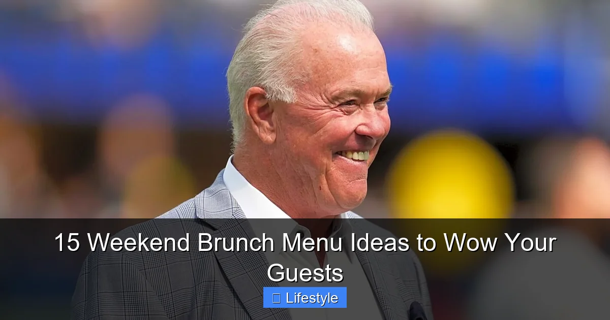 15 Weekend Brunch Menu Ideas to Wow Your Guests - content2 visual guide