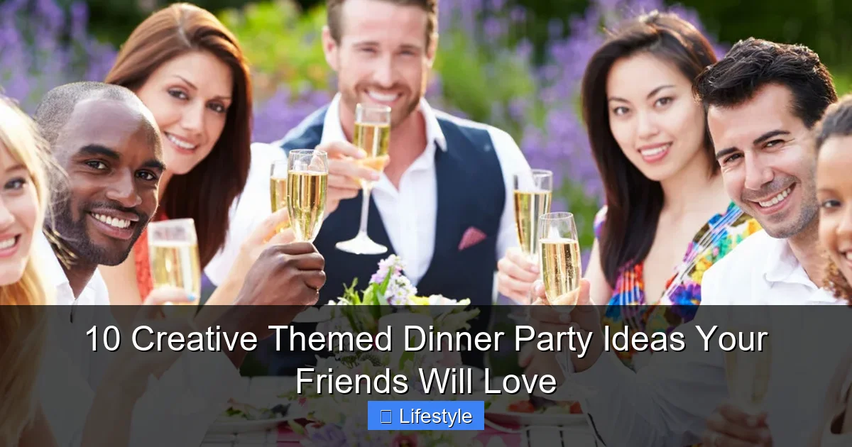 10 Creative Themed Dinner Party Ideas Your Friends Will Love - content2 visual guide