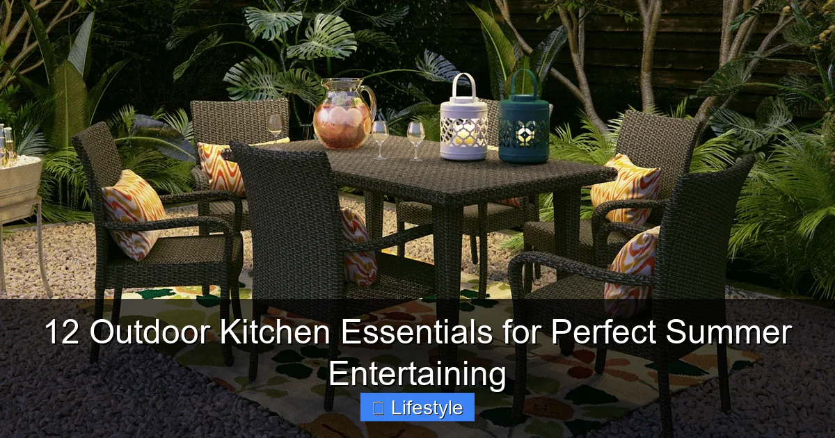 12 Outdoor Kitchen Essentials for Perfect Summer Entertaining - content2 visual guide
