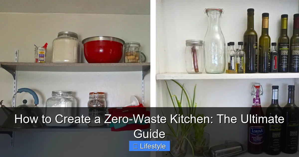How to Create a Zero-Waste Kitchen: The Ultimate Guide - content2 visual guide