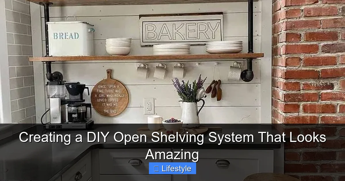 Creating a DIY Open Shelving System That Looks Amazing - content1 visual guide