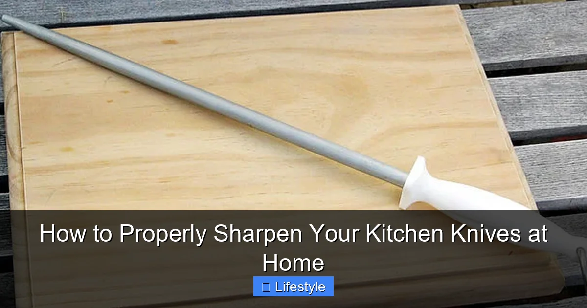How to Properly Sharpen Your Kitchen Knives at Home - content1 visual guide