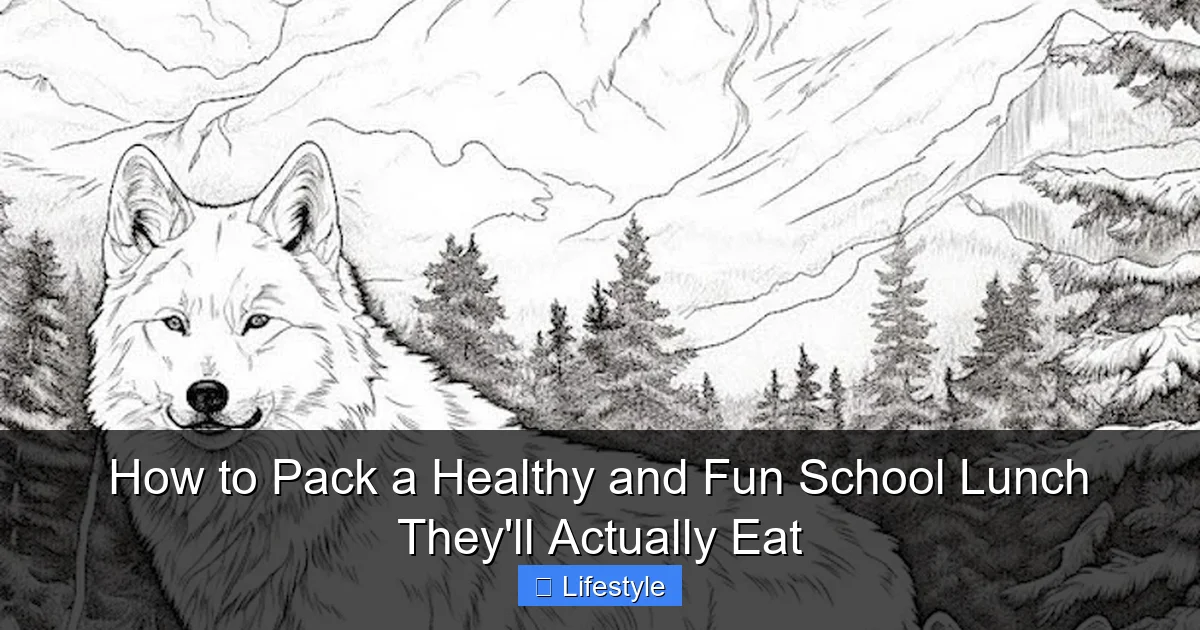 How to Pack a Healthy and Fun School Lunch They'll Actually Eat - content1 visual guide