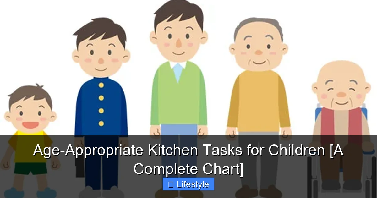 Age-Appropriate Kitchen Tasks for Children [A Complete Chart] - content2 visual guide