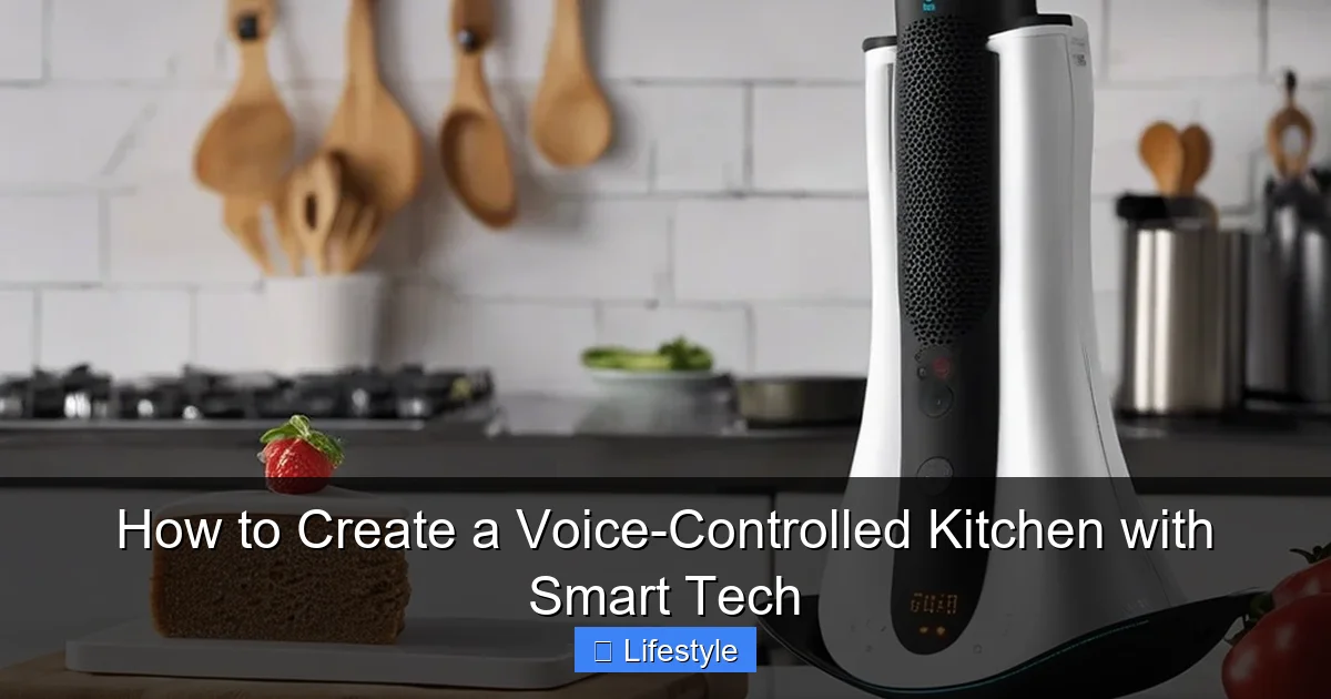How to Create a Voice-Controlled Kitchen with Smart Tech - content2 visual guide