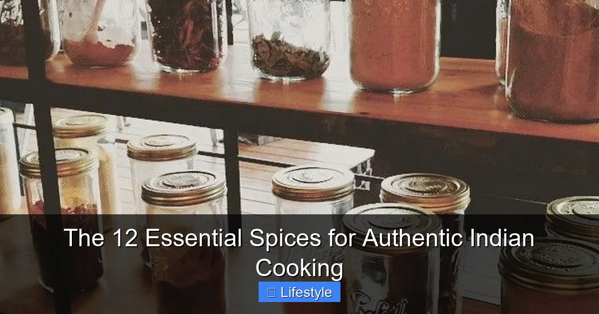 The 12 Essential Spices for Authentic Indian Cooking - content1 visual guide