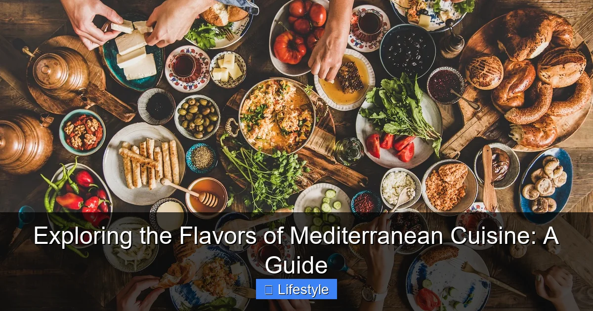 Exploring the Flavors of Mediterranean Cuisine: A Guide - content2 visual guide