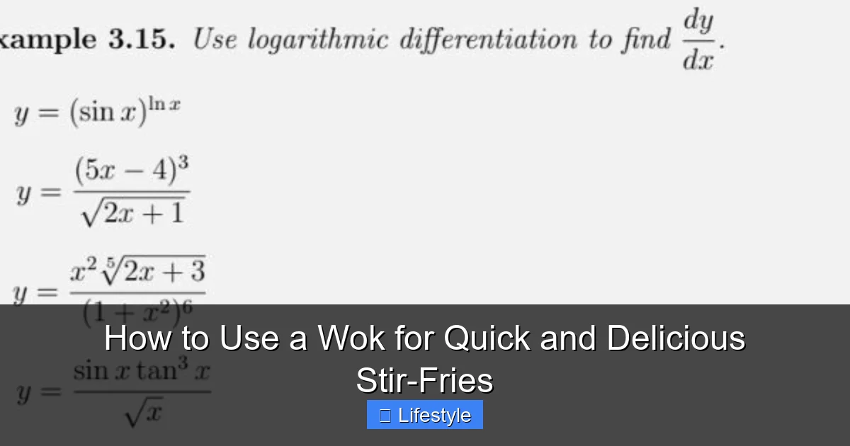 How to Use a Wok for Quick and Delicious Stir-Fries - content2 visual guide
