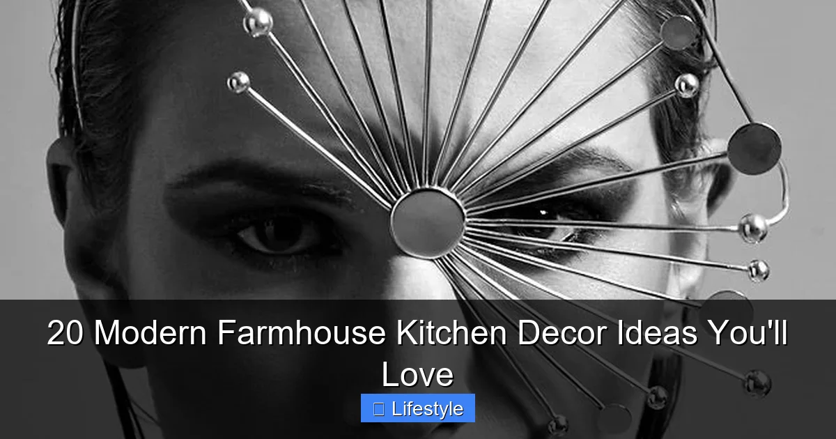 20 Modern Farmhouse Kitchen Decor Ideas You'll Love - content1 visual guide