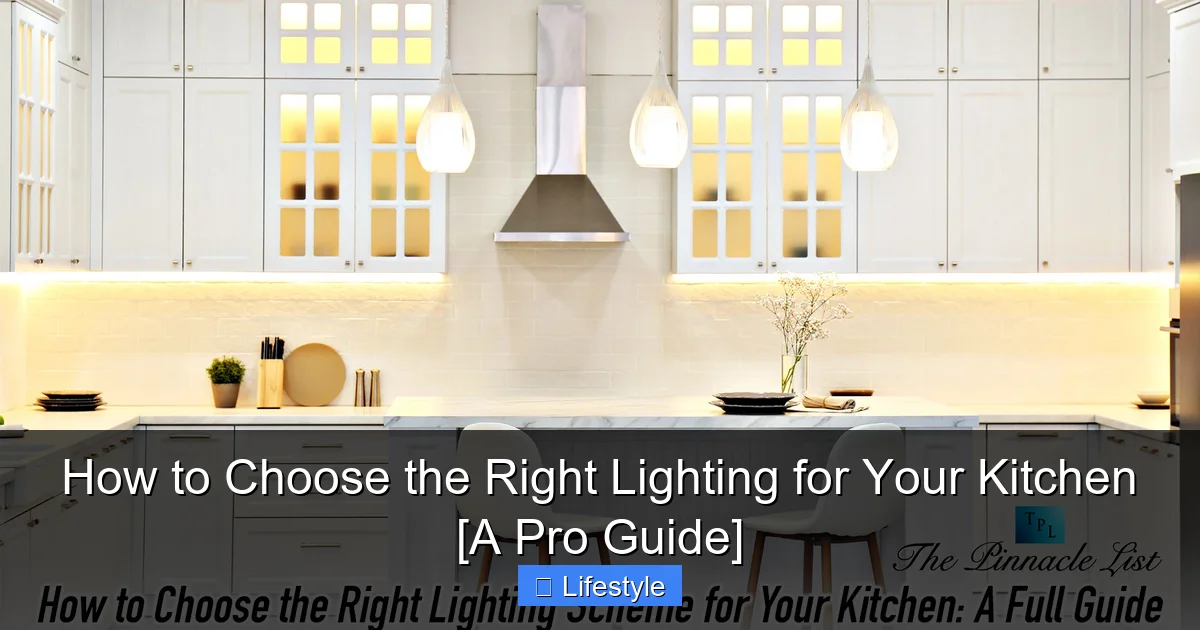 How to Choose the Right Lighting for Your Kitchen [A Pro Guide] - content1 visual guide