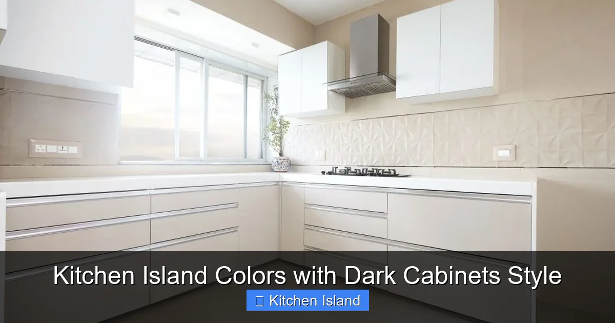 Kitchen Island Colors with Dark Cabinets Style - content2 visual guide