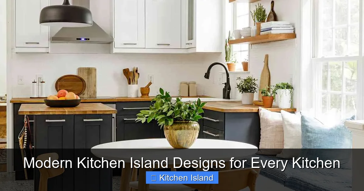 Modern Kitchen Island Designs for Every Kitchen - content2 visual guide