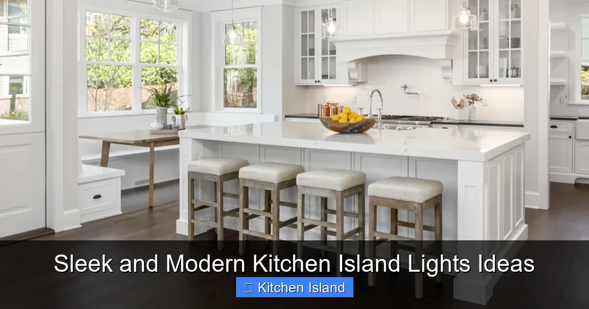 Sleek and Modern Kitchen Island Lights Ideas - content1 visual guide