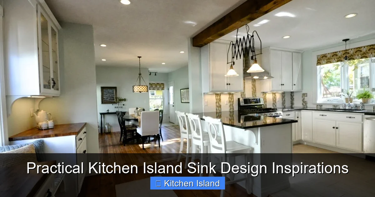 Practical Kitchen Island Sink Design Inspirations - content2 visual guide