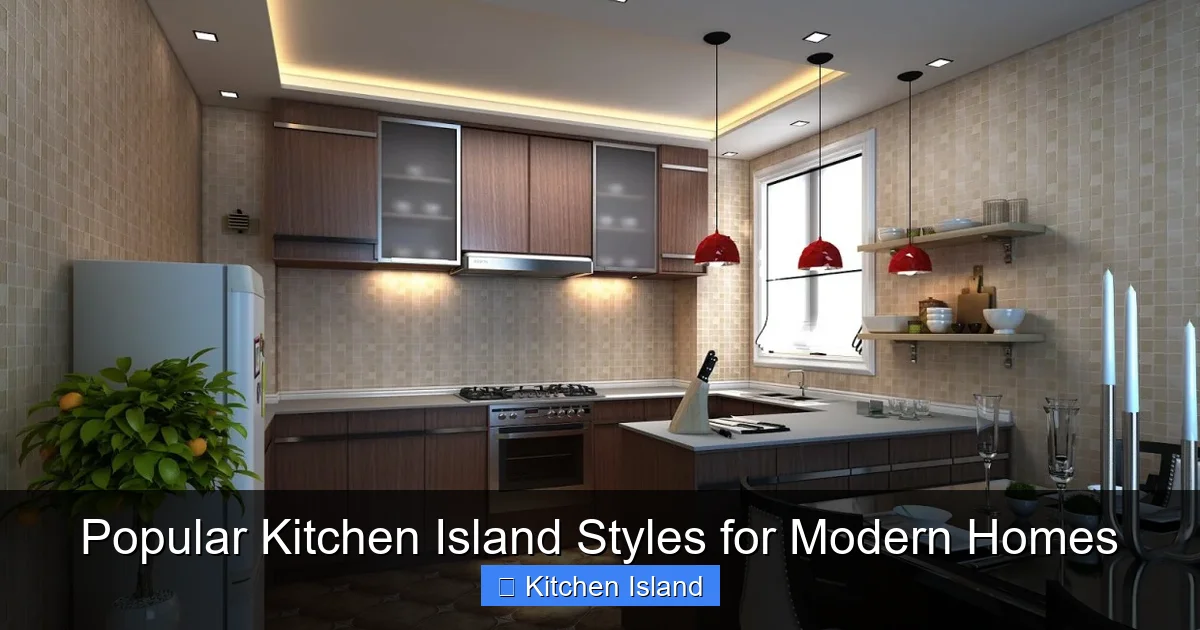 Popular Kitchen Island Styles for Modern Homes - content1 visual guide