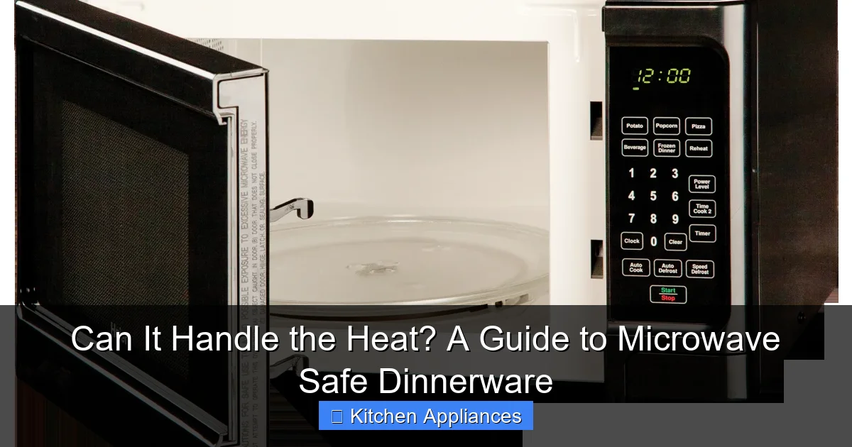 Can It Handle the Heat? A Guide to Microwave Safe Dinnerware - content2 visual guide