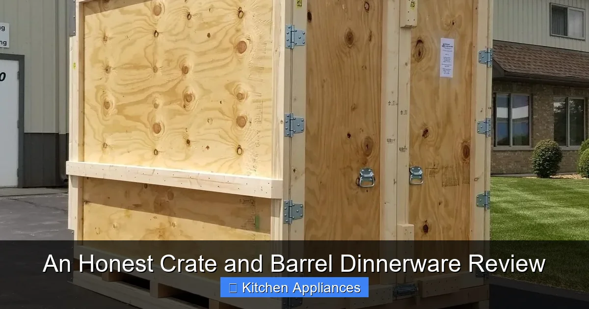 Featured image for An Honest Crate and Barrel Dinnerware Review