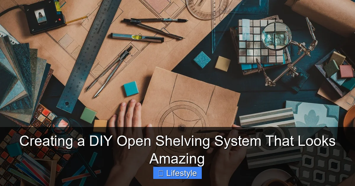 Featured image for Creating a DIY Open Shelving System That Looks Amazing