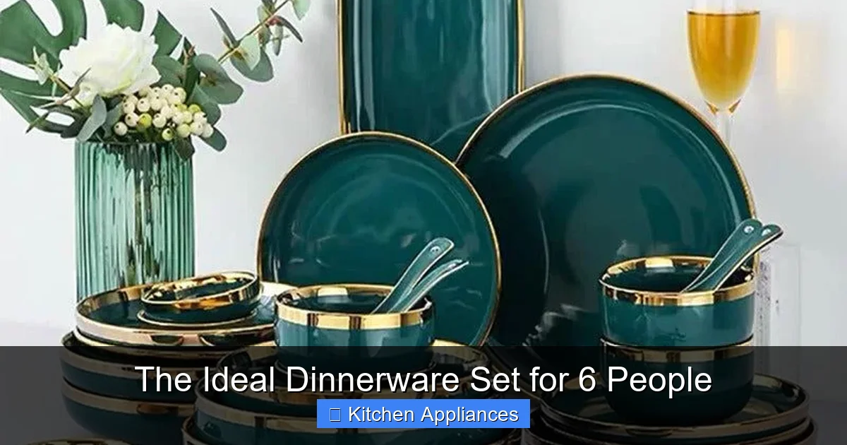 Featured image for The Ideal Dinnerware Set for 6 People