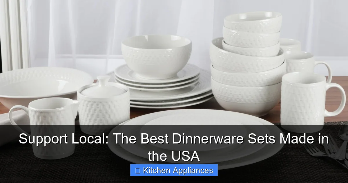 Featured image for Support Local: The Best Dinnerware Sets Made in the USA