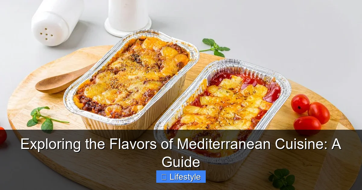 Featured image for Exploring the Flavors of Mediterranean Cuisine: A Guide