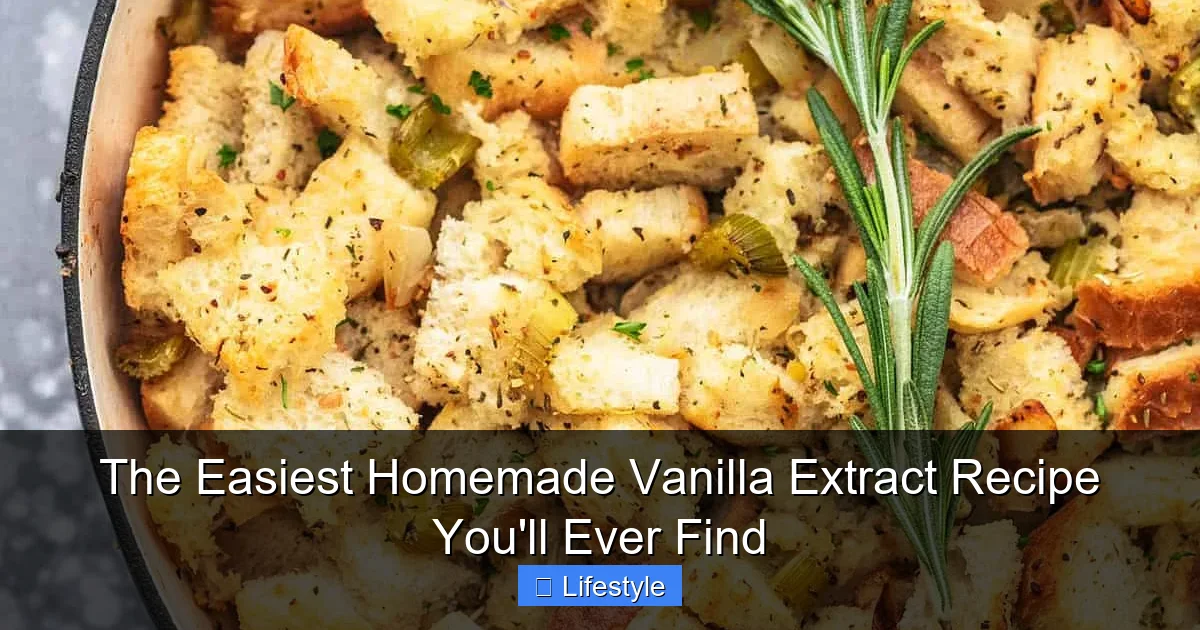 Featured image for The Easiest Homemade Vanilla Extract Recipe You'll Ever Find