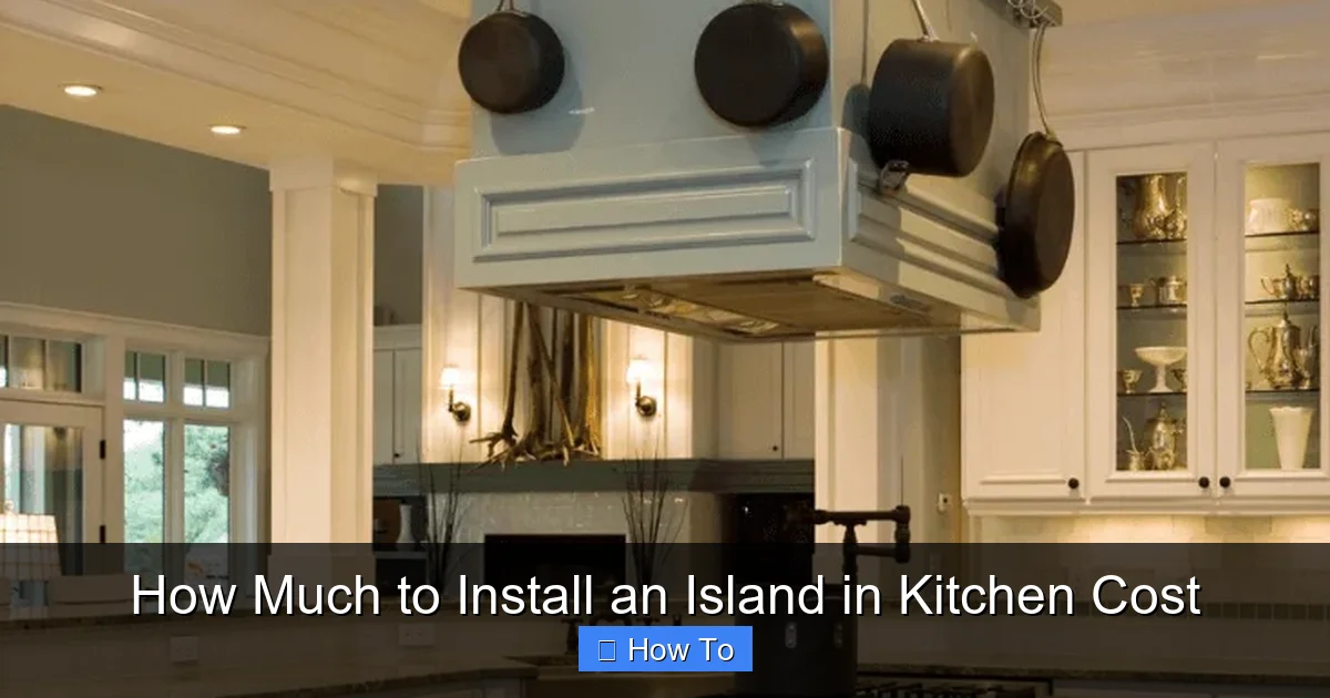 Featured image for How Much to Install an Island in Kitchen Cost