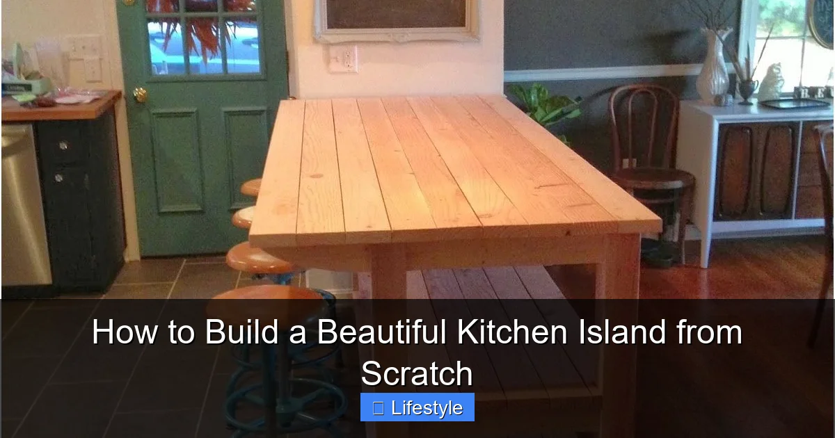 Featured image for How to Build a Beautiful Kitchen Island from Scratch