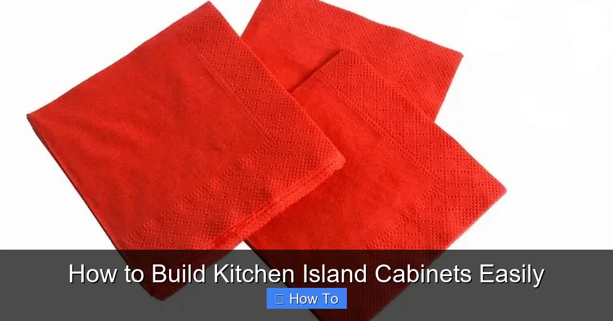Featured image for How to Build Kitchen Island Cabinets Easily