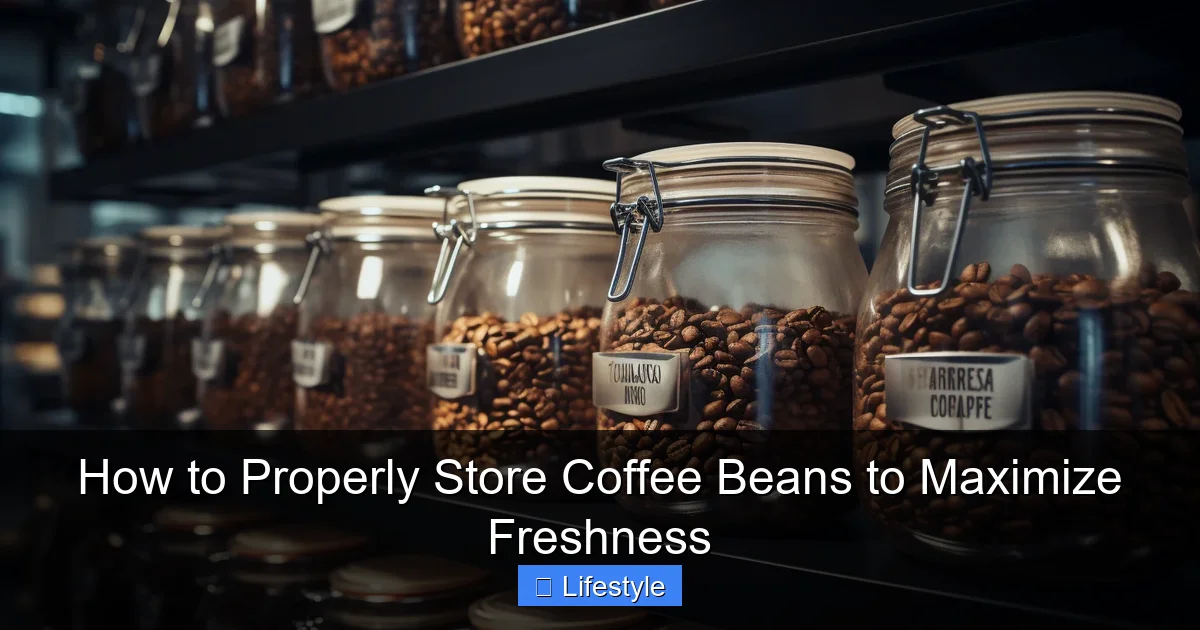 Featured image for How to Properly Store Coffee Beans to Maximize Freshness