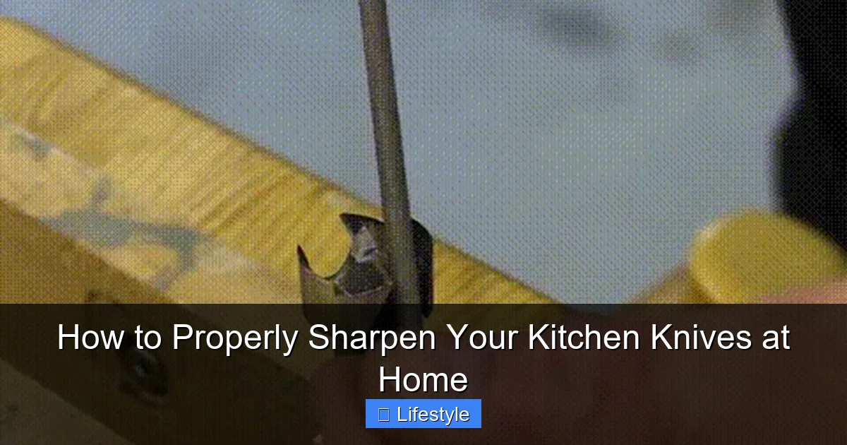 Featured image for How to Properly Sharpen Your Kitchen Knives at Home