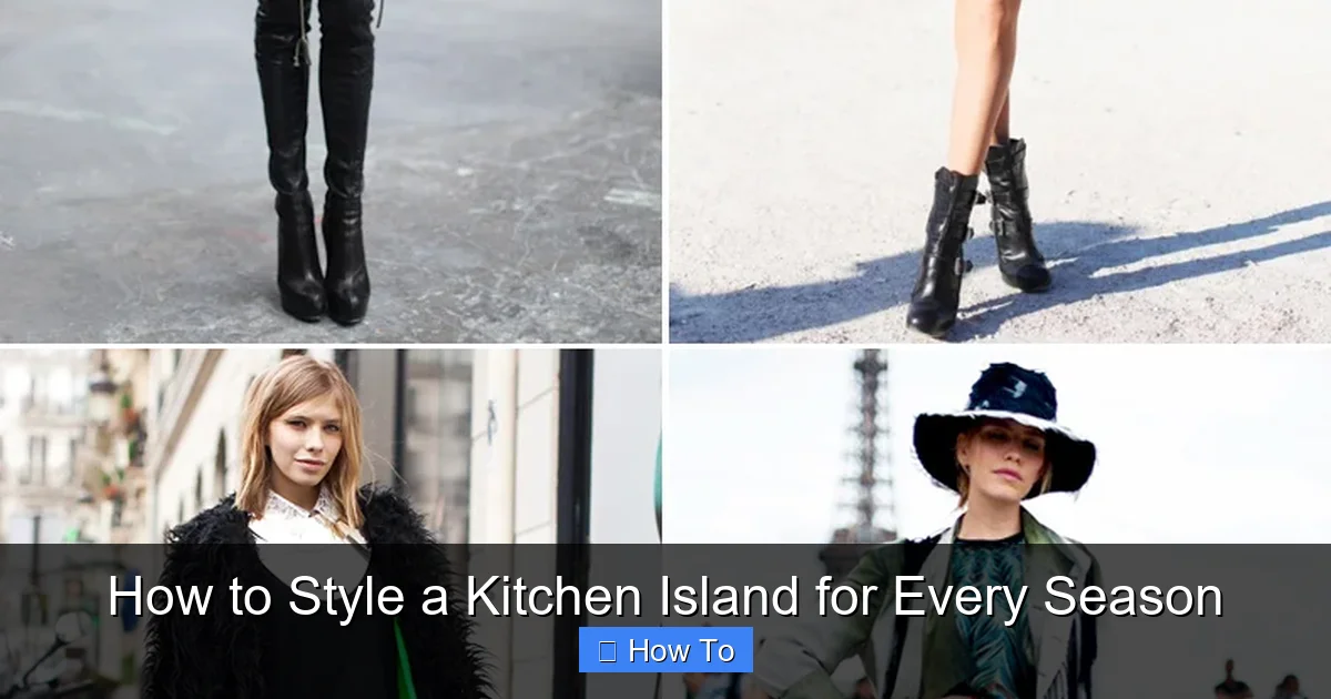 Featured image for How to Style a Kitchen Island for Every Season