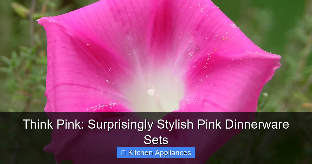 Featured image for Think Pink: Surprisingly Stylish Pink Dinnerware Sets
