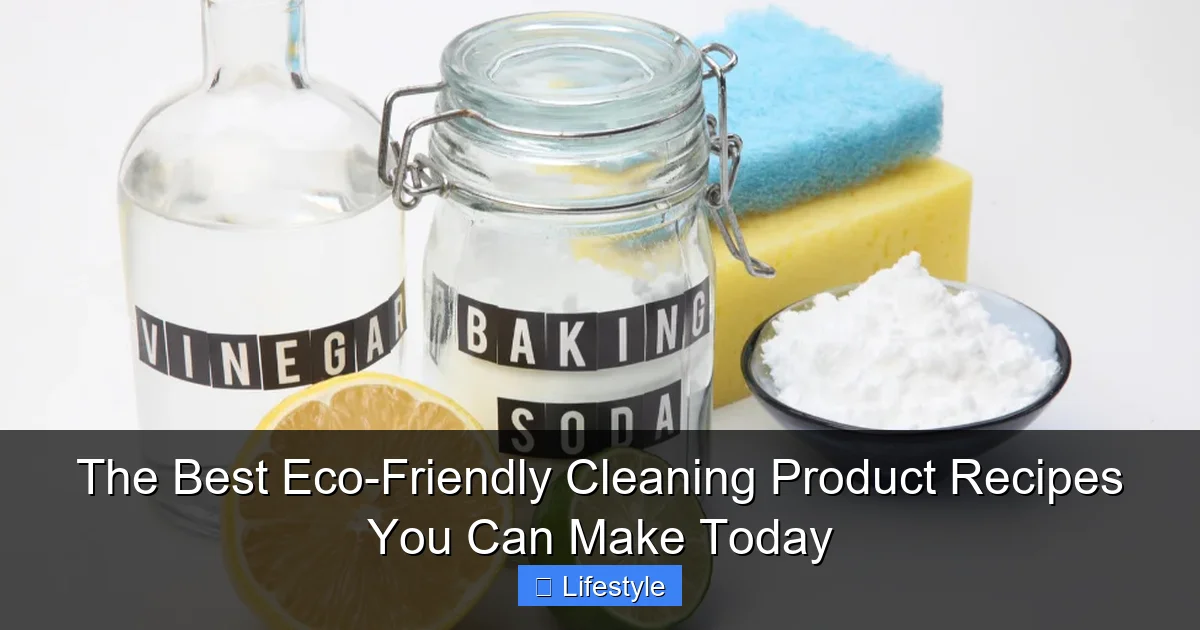 Featured image for The Best Eco-Friendly Cleaning Product Recipes You Can Make Today
