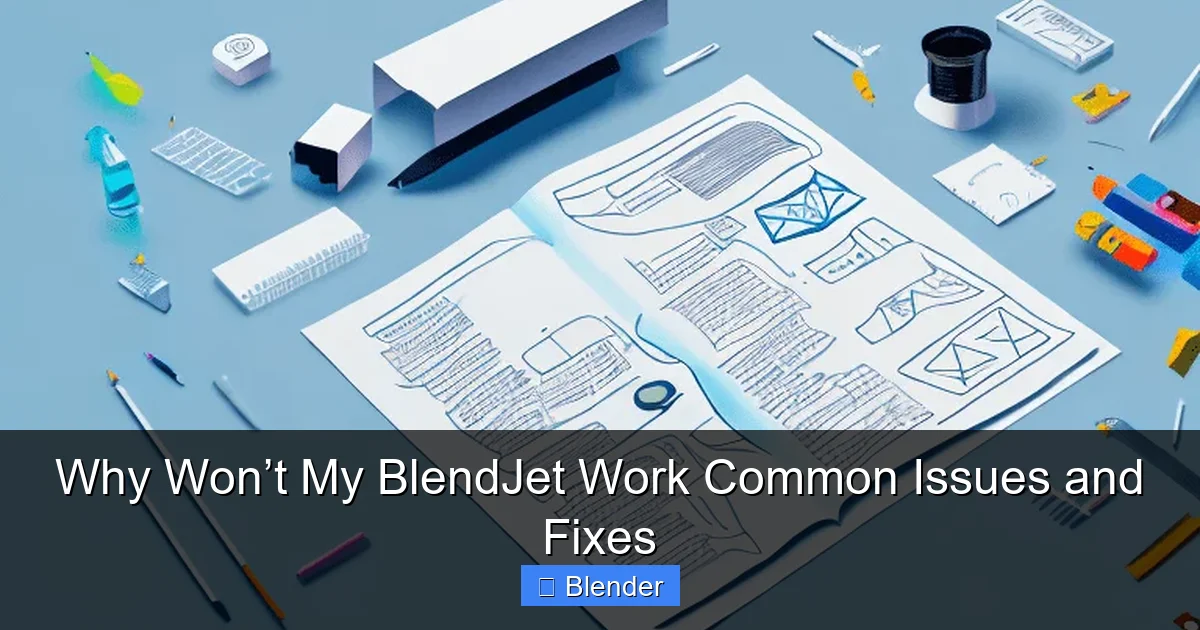 Featured image for Why Won’t My BlendJet Work Common Issues and Fixes