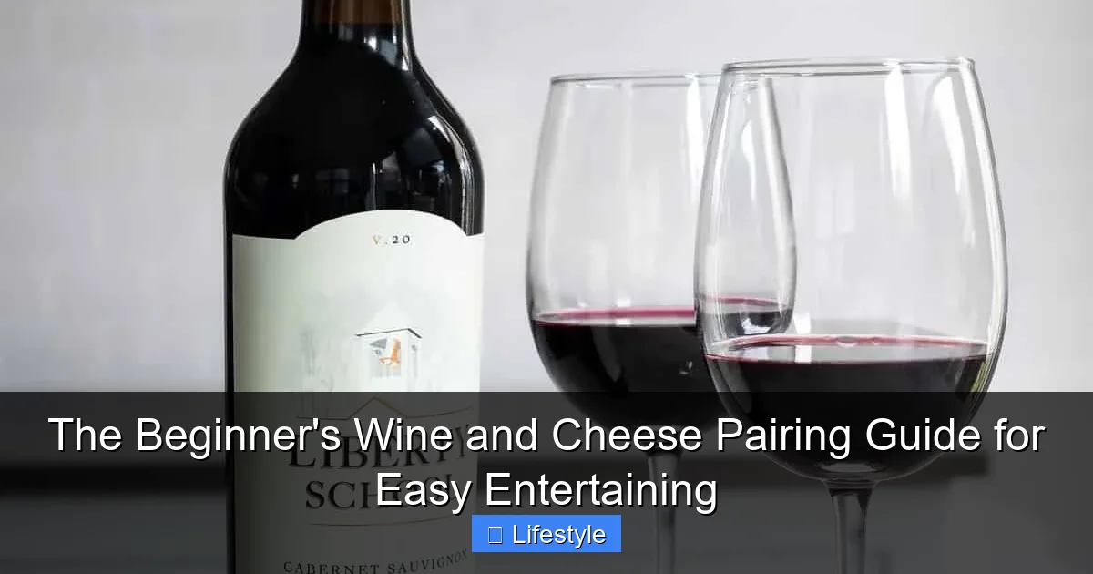 Featured image for The Beginner's Wine and Cheese Pairing Guide for Easy Entertaining