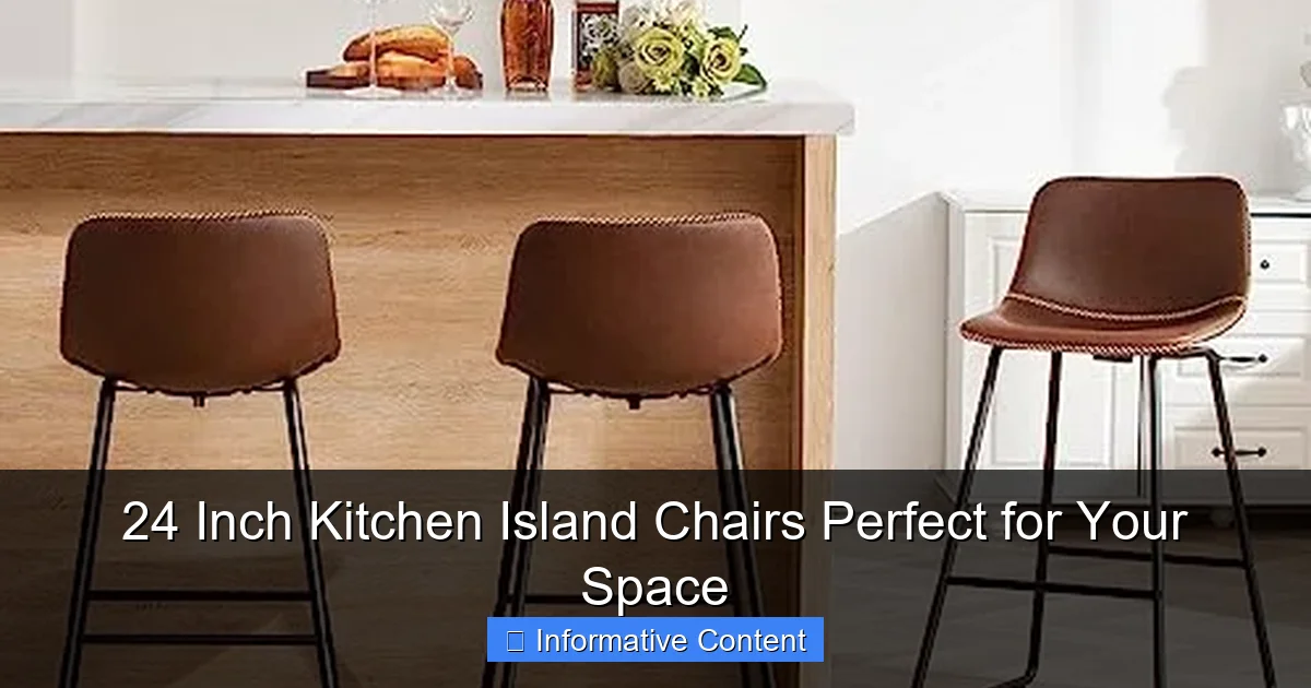 24 Inch Kitchen Island Chairs Perfect for Your Space